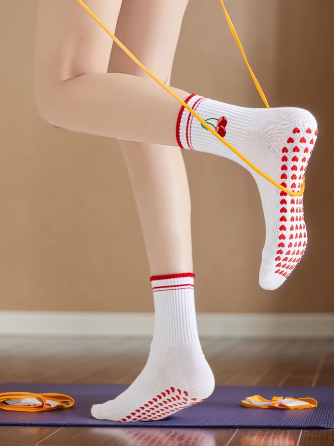 1 пара профессиональных носков – обзор и цена Pilates & Yoga Vida